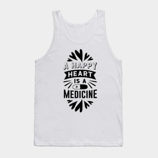 A Happy Heart is a Medicine Tank Top